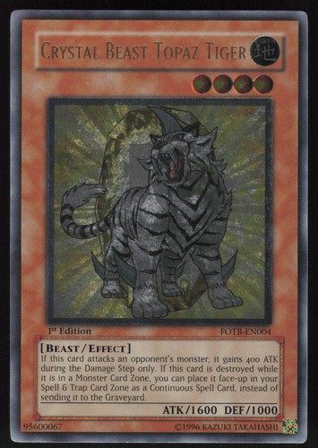 Crystal beast topaz tiger - topaz,