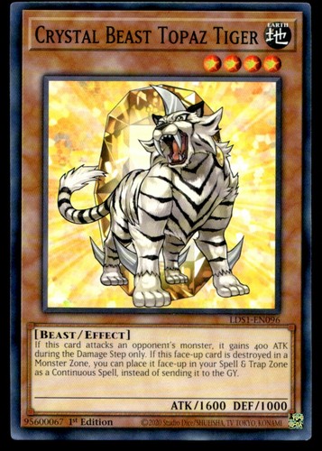 Crystal beast topaz - crystal, tiger