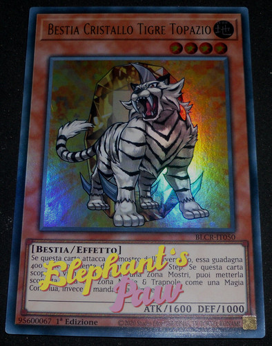 Yugioh bestia cristallo - yugioh,