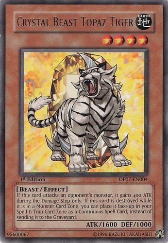 Yugioh crystal beast topaz - yugioh,
