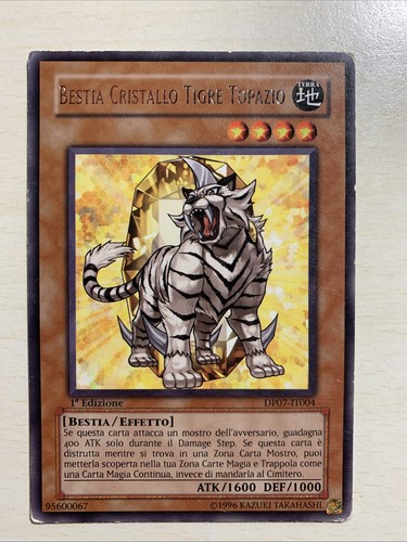 Carta dp07 bestia - yu-gi-ho,