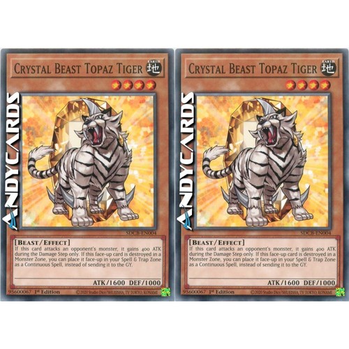 Crystal beast topaz tiger - beast,