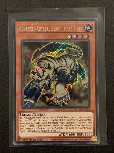 Advanced crystal beast - advanced, topaz