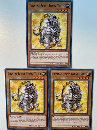 Yugioh crystal beast topaz - crystal,