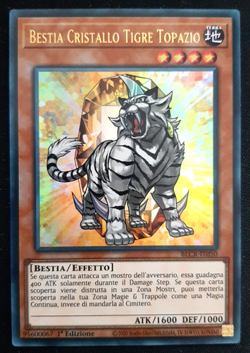 Bestia cristallo tigre topazio - tigre,