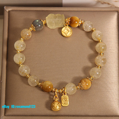 Bracciale cristallo biondo - cristallo,