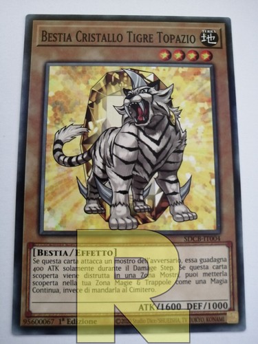 Bestia cristallo tigre - cristallo,