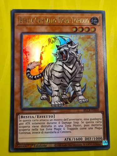 Bestia cristallo topazio - cristallo,