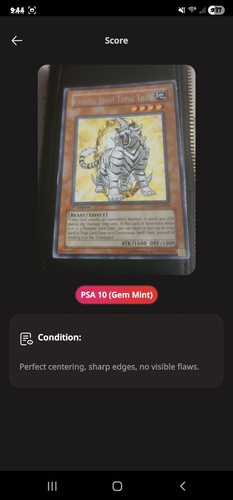 Crystal beast topaz tiger - crystal,